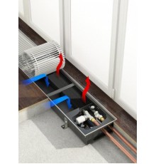 Конвектор внутрипольный Ntherm 180 90 800 EV1